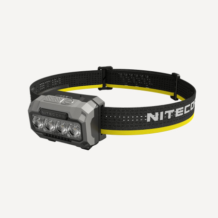 Фонарь налобный NiteCore HA23 UHE 600Lum (Черный/Серый, MCT 3000-6500K; +3шт*AAA)